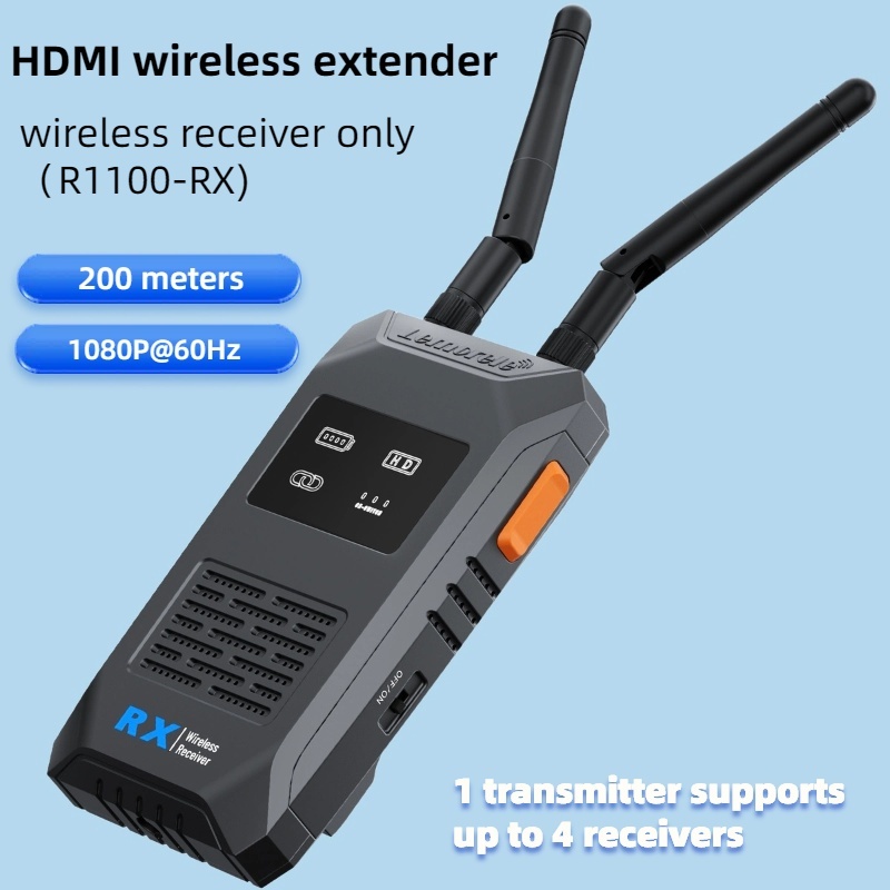 Lemorele R1100-RXเครื่องส่งสัญญาณไร้สาย HDMI 1080P | Shopee Thailand