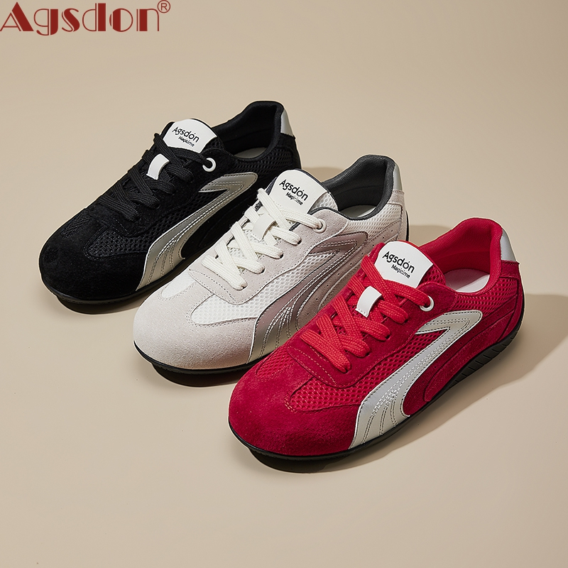 Agson รองเท้าลำลองผู้หญิง สไตล์ใหม่ ดีไซน์ทันสมัย ระบายอากาศได้ดี ...