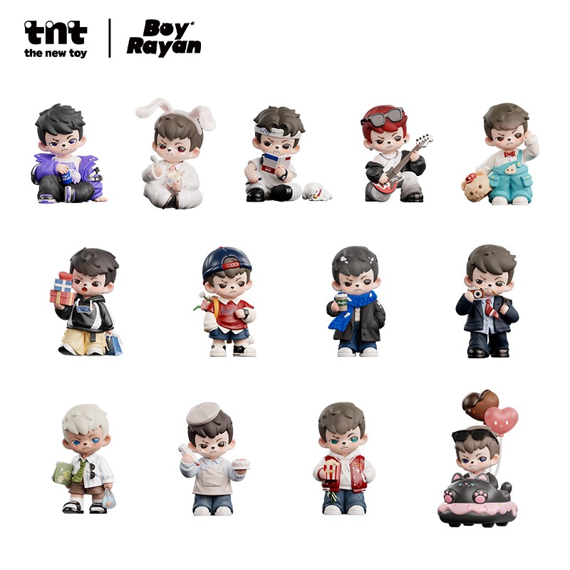 TNTSPACE Rayan Let's Date Series Figures Blind Box Figure ฟิกเกอร์ ...