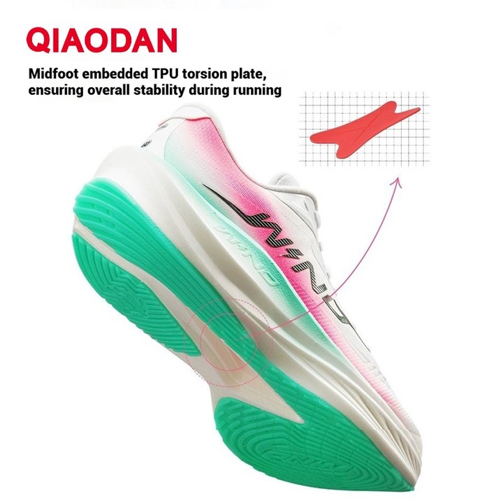 Qiaodan WIND 3.5TR รองเท้าวิ่งผู้ชายฤดูหนาวการฝึกอบรม Shock ดูดซับ Anti-Slip Rebound QDB023254297 — รองเท้ากีฬา แบรนด์ Qiaodan ของแท้ 100% เช็คราคาจาก Shopee Lazada thumbnail 5