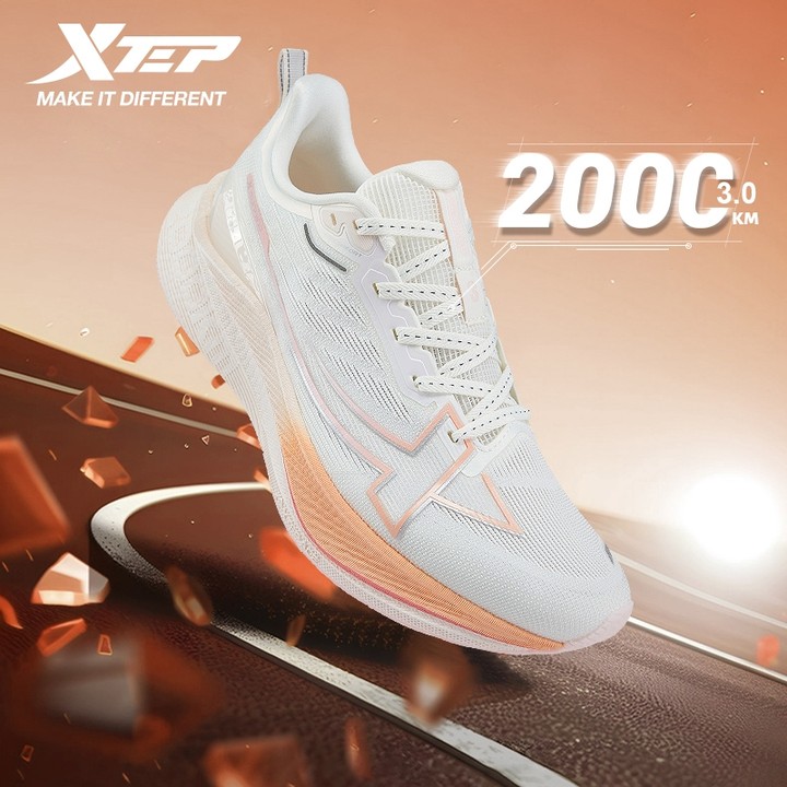 XTEP 2000KM 3.0 รองเท้าวิ่งสำหรับผู้หญิง เหมาะสำหรับการทดสอบสมรรถภาพทางกายกลางแจ้งระดับมืออาชีพ — รองเท้ากีฬา แบรนด์ Xtep ของแท้ 100% เช็คราคาจาก Shopee Lazada thumbnail 2