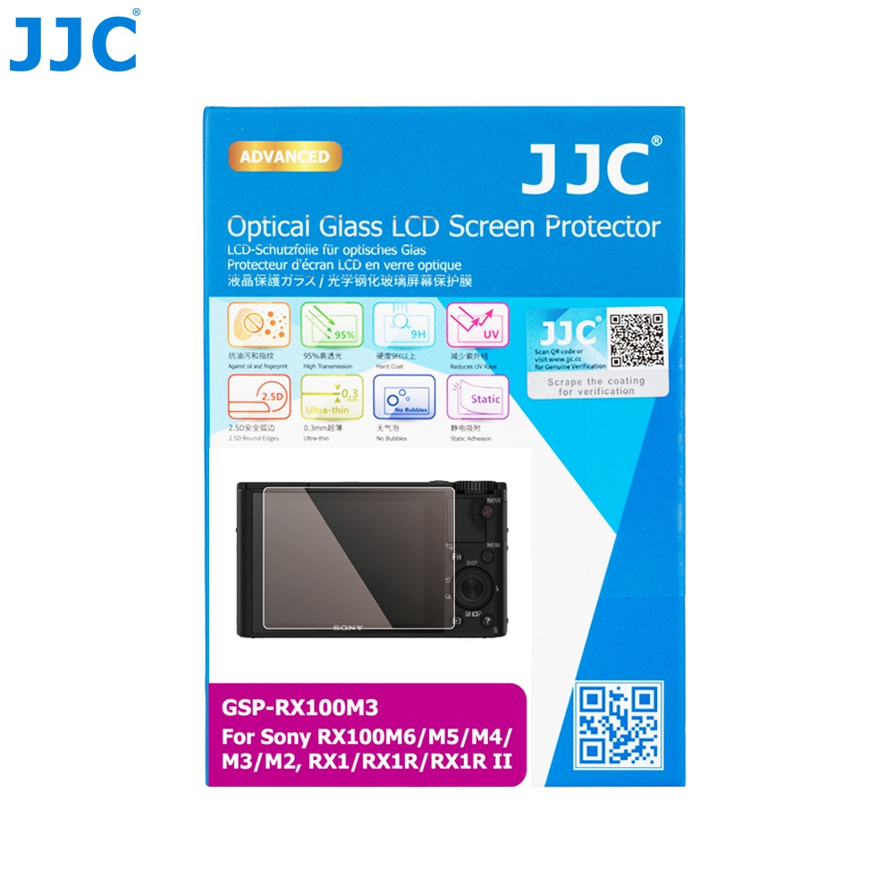 JJC กระจกนิรภัยป้องกันหน้าจอสําหรับ Sony RX1R III RX1RM3 RX1RIII Cyber ...