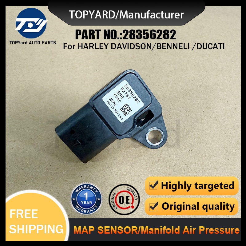 เดลฟี 28356282 เซ็นเซอร์แผนที่ MANIFOLD ความดันอากาศสําหรับ GM/ CHEVY ...