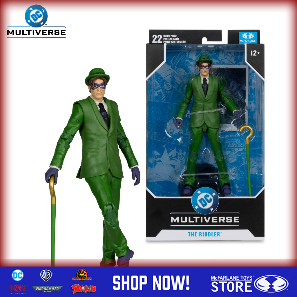 [มีในสต็อก] McFarlane Toys The Riddler (Batman: Hush) DC Multiverse 7 ...