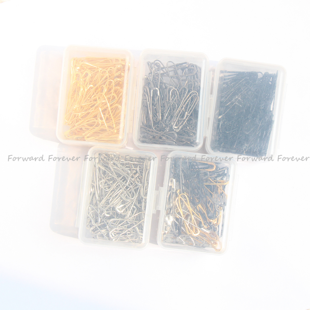 100 ชิ้น new magic Pins Safety Pins Bulk Sharp Edge Pins สําหรับผ้าคลุม ...