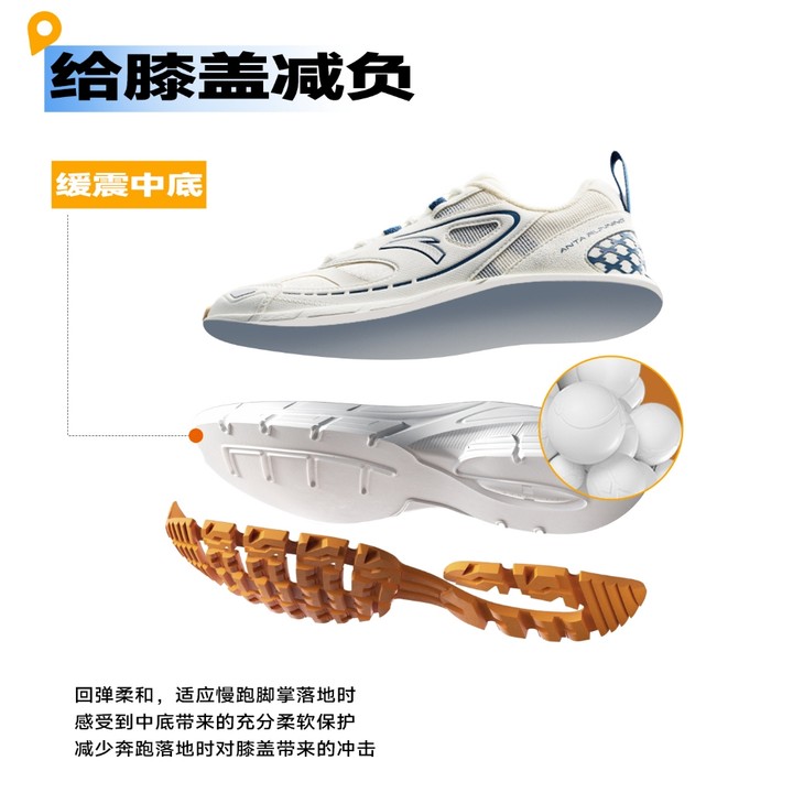 ANTA รองเท้าวิ่งผู้หญิงน้ําหนักเบา Clunky สบาย Retro รองเท้ากีฬาอินเทรนด์ 922545595 — รองเท้ากีฬา แบรนด์ Anta ของแท้ 100% เช็คราคาจาก Shopee Lazada thumbnail 3