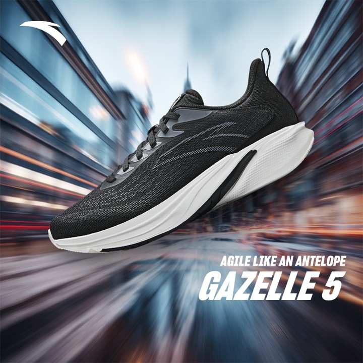 ANTA Gazelle 5 ผู้ชายกีฬารองเท้าวิ่ง Cushioning Rebound Shock Absorption รองเท้ากีฬา 112535585 — รองเท้ากีฬา แบรนด์ Anta ของแท้ 100% เช็คราคาจาก Shopee Lazada thumbnail 7