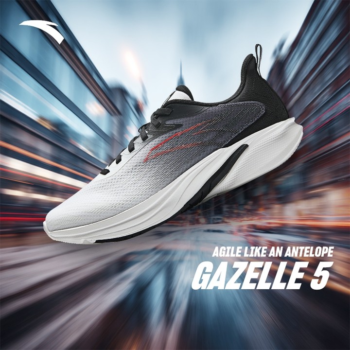 ANTA Gazelle 5 ผู้ชายกีฬารองเท้าวิ่ง Cushioning Rebound Shock Absorption รองเท้ากีฬา 112535585 — รองเท้ากีฬา แบรนด์ Anta ของแท้ 100% เช็คราคาจาก Shopee Lazada thumbnail 8
