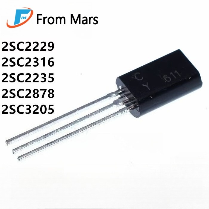 ใหม่ล่าสุด TO-92L 2SC2229 2SC2316 2SC2235 2SC2878 2SC3205-Y Triode ...