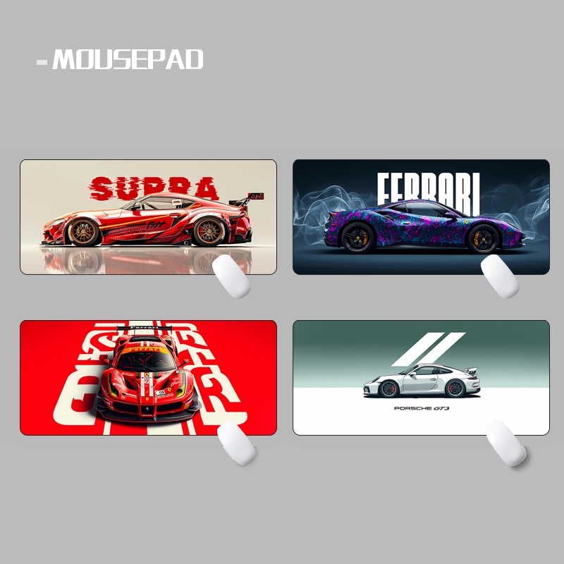 รถสปอร์ต 911Mouse Pad Racing Car Desk Mat Extended Mousepad ขนาดใหญ่ ...