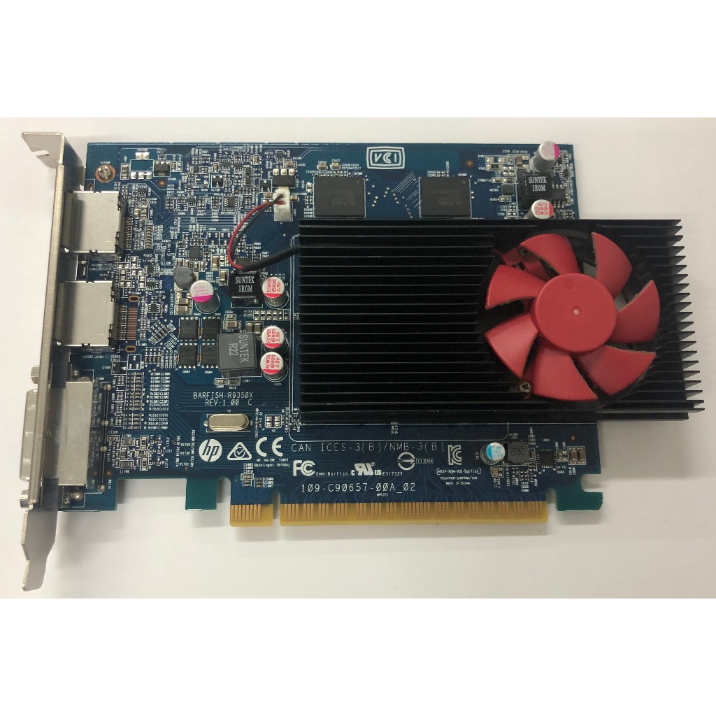 AMD HP OEM Radeon R9 350 2GB GDDR5 128BIT DVI DisplayPort GAMING กราฟิก ...