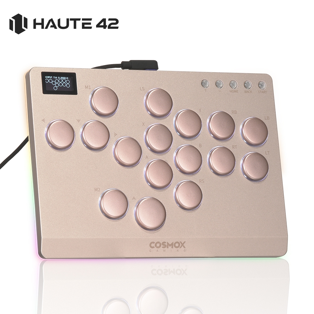 Haute42 อลูมิเนียมอัลลอยด์ Hitbox Gaming Controller Hitbox สําหรับ PC ...