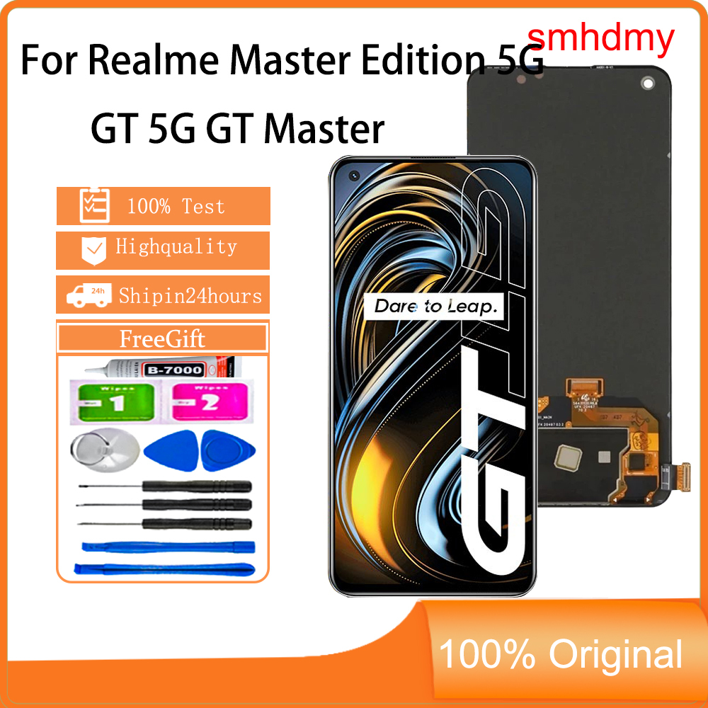 Smhdmy Ori AMOLED สําหรับ Realme GT 5G GT Master GT Master Edition 5G ...