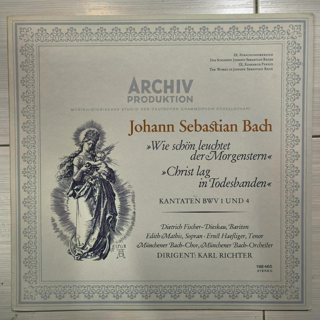 Bach - Dietrich Fischer-Dieskau • Edith Mathis Munich Bach Choir • Kach ...
