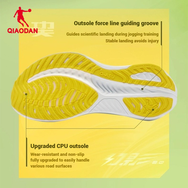 Qiaodan WIDE รองเท้าวิ่งผู้หญิงเท้ากว้างการดูดซึม Shock Breathable นุ่มน้ําหนักเบา QDB022252292 — รองเท้ากีฬา แบรนด์ Qiaodan ของแท้ 100% เช็คราคาจาก Shopee Lazada thumbnail 5