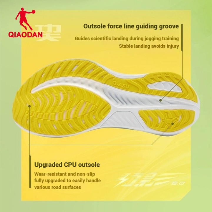 Qiaodan WIDE รองเท้าวิ่งผู้หญิงเท้ากว้างการดูดซึม Shock Breathable นุ่มน้ําหนักเบา QDB022252292 — รองเท้ากีฬา แบรนด์ Qiaodan ของแท้ 100% เช็คราคาจาก Shopee Lazada thumbnail 5