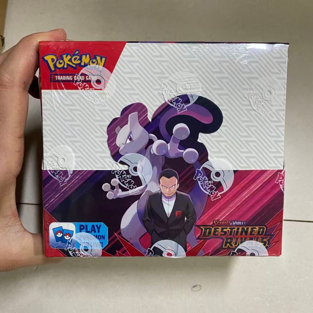 324 ชิ้น/เซ็ตการ์ด Pokemon Prismatic Evolutions Siellar Crown Destined ...