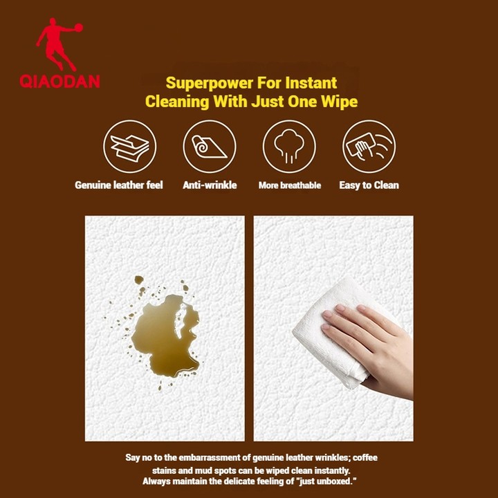 Qiaodan BailongHI รองเท้าวิ่งผู้หญิงหนังด้านบนสูงด้านบนเพิ่มความสูง QXL052254505 — รองเท้ากีฬา แบรนด์ Qiaodan ของแท้ 100% เช็คราคาจาก Shopee Lazada thumbnail 3