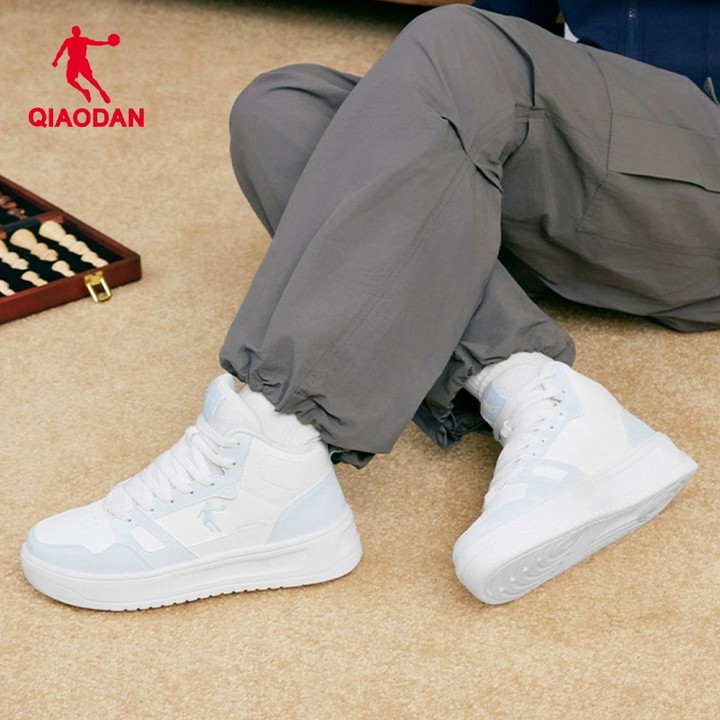 Qiaodan BailongHI รองเท้าวิ่งผู้หญิงหนังด้านบนสูงด้านบนเพิ่มความสูง QXL052254505 — รองเท้ากีฬา แบรนด์ Qiaodan ของแท้ 100% เช็คราคาจาก Shopee Lazada thumbnail 9