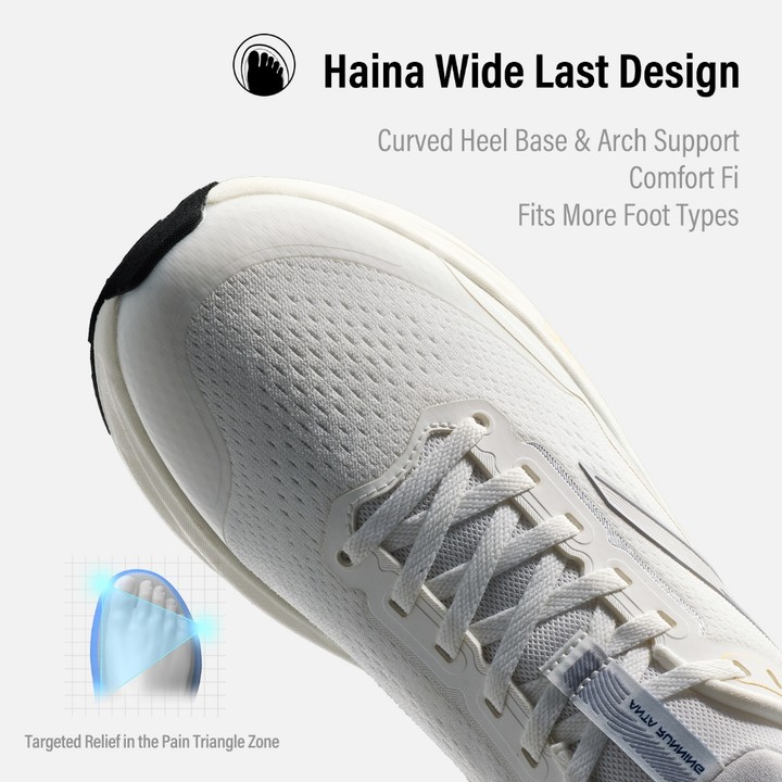 ANTA Men Travel 2.5 PG 7 รองเท้าวิ่ง Widefoot 2E Cushioning Rebound รองเท้ากีฬา 1125D545 — รองเท้ากีฬา แบรนด์ Anta ของแท้ 100% เช็คราคาจาก Shopee Lazada thumbnail 3