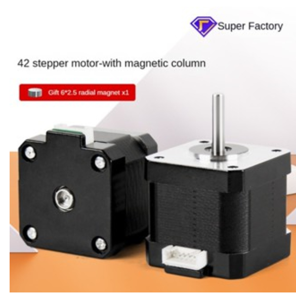 42 Stepper Motor พร้อมการติดตั้งรูคอลัมน์แม่เหล็กแหวนปิด Two-Phase Four ...