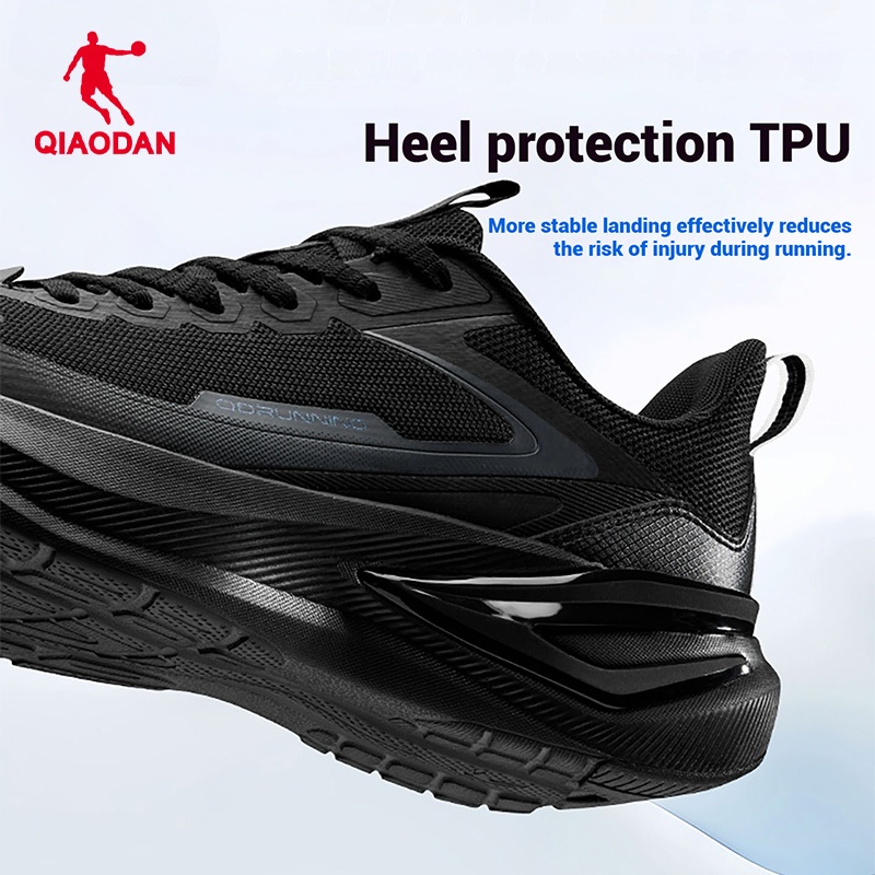 Qiaodan Yunqi Mens รองเท้าวิ่ง Shock Absorption รองเท้าผ้าใบพื้นนุ่มน้ําหนักเบา QXB023253220 — รองเท้ากีฬา แบรนด์ Qiaodan ของแท้ 100% เช็คราคาจาก Shopee Lazada thumbnail 3