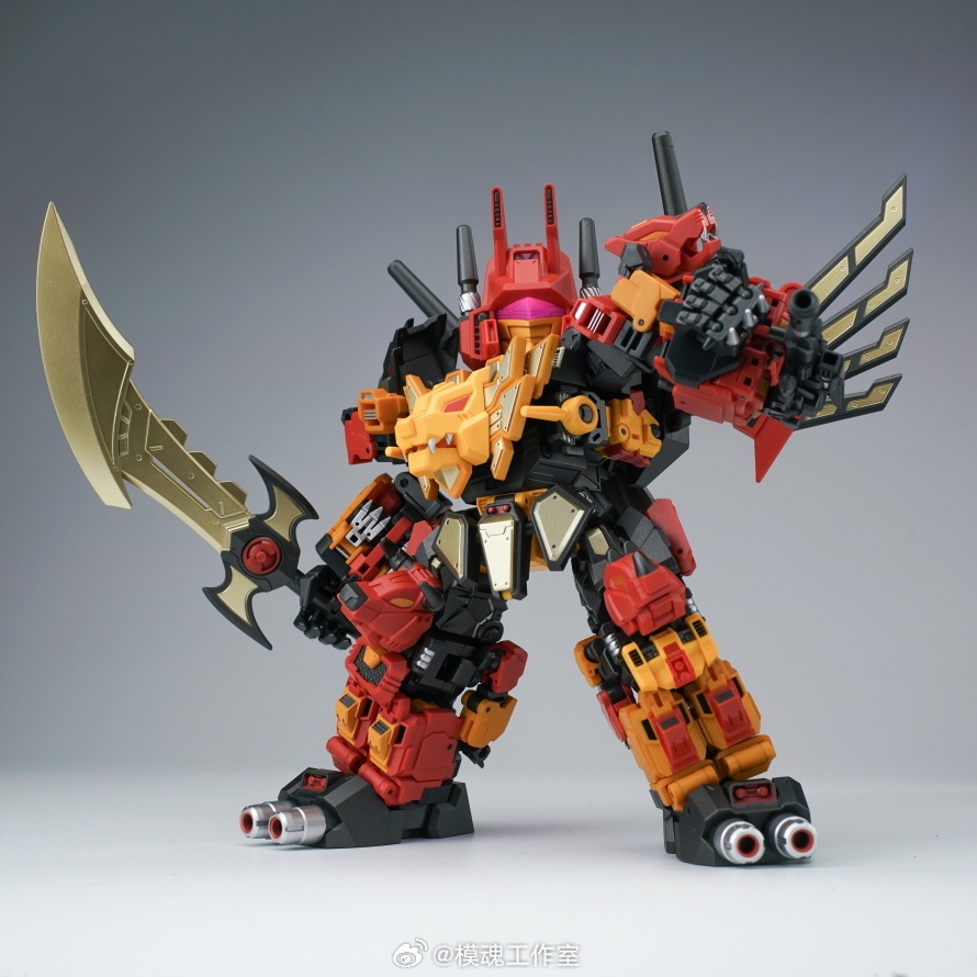 ในสต็อกเลเซอร์แมว JGM-SKP01 เหล็ก Kiddy Party Predaking Ferocy ...