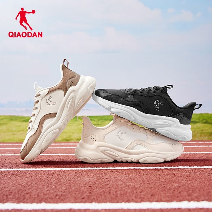 Qiaodan รองเท้าวิ่งผู้หญิงหนังกันน้ําน้ําหนักเบา Shock Absorption รองเท้าผ้าใบ XM36240248เอฟ — รองเท้ากีฬา แบรนด์ Qiaodan ของแท้ 100% เช็คราคาจาก Shopee Lazada thumbnail 4