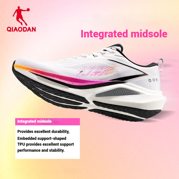 Qiaodan WIDE Lite รองเท้าวิ่งผู้ชาย Stability Breathable Rebound รองเท้าผ้าใบกันลื่น QXB023253201 — รองเท้ากีฬา แบรนด์ Qiaodan ของแท้ 100% เช็คราคาจาก Shopee Lazada thumbnail 2
