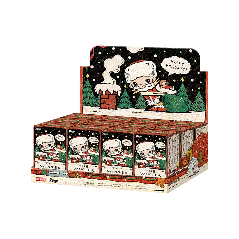 POP MART Zsiga The Winter of Gifts Series Figures | Shopee Thailand