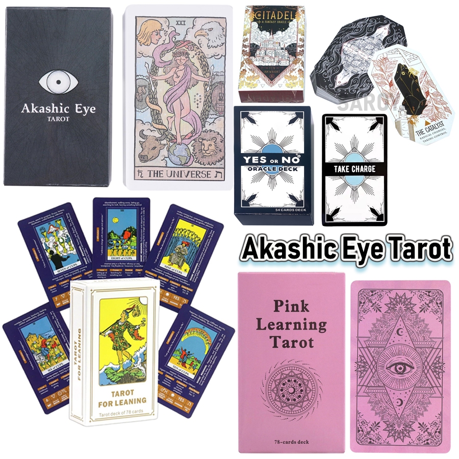 Akashic Eye Tarot Cards Deck Entertainment Deck 79-Cards Eye Board Game ...
