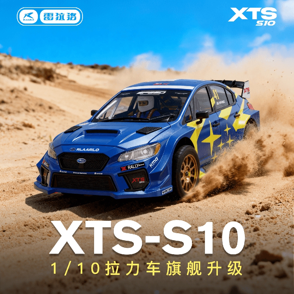 RLAARLO XTS-S10 1/10 RC รีโมทคอนโทรลไฟฟ้ารุ่น On-Road รถ Rally ruck ...