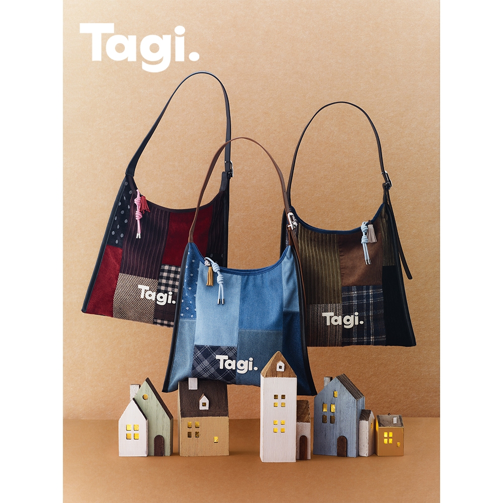 Tagi. Patchwork Shoulder Bag Crossbody Bag Sling Bag Woman Tote Bag ...