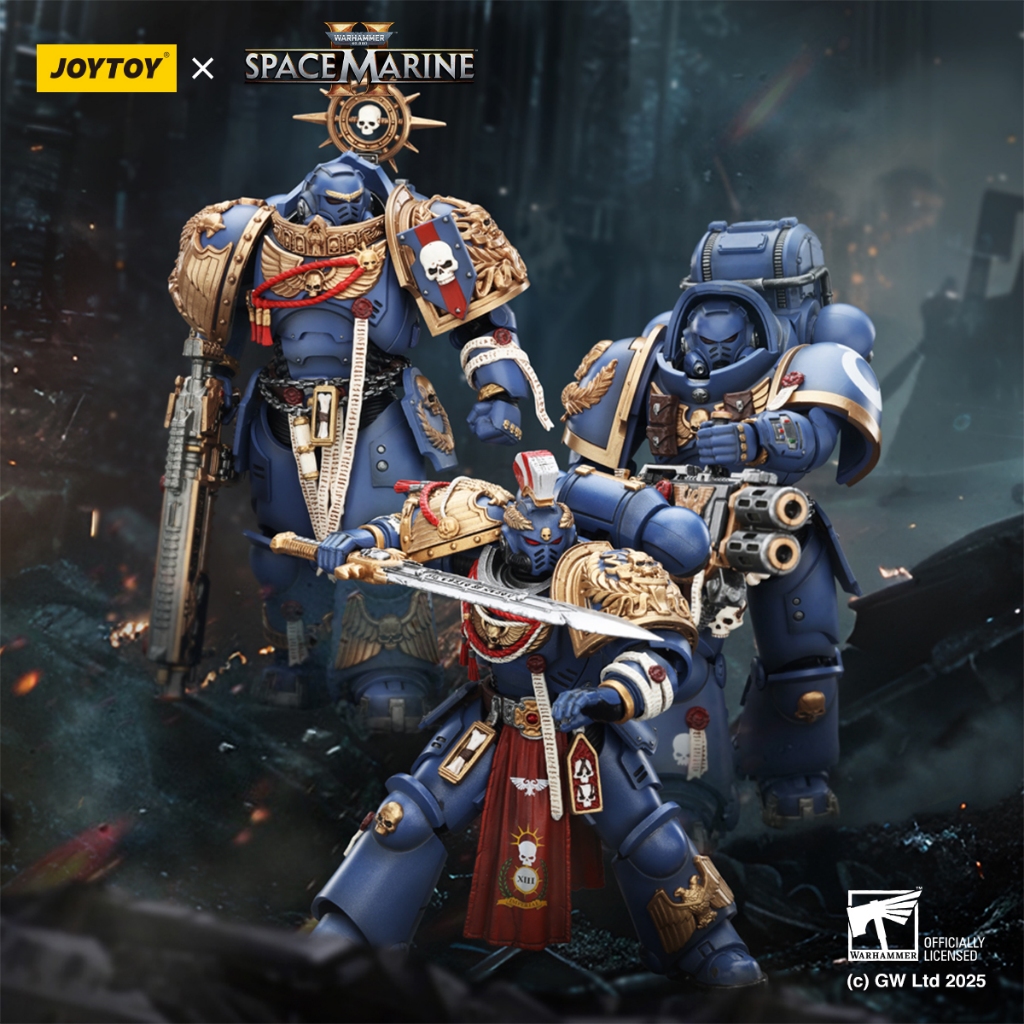 [ในสต็อก] ของเล่น JoyToy Space Marines 2 Warhammer40,000 Ultramarines ...