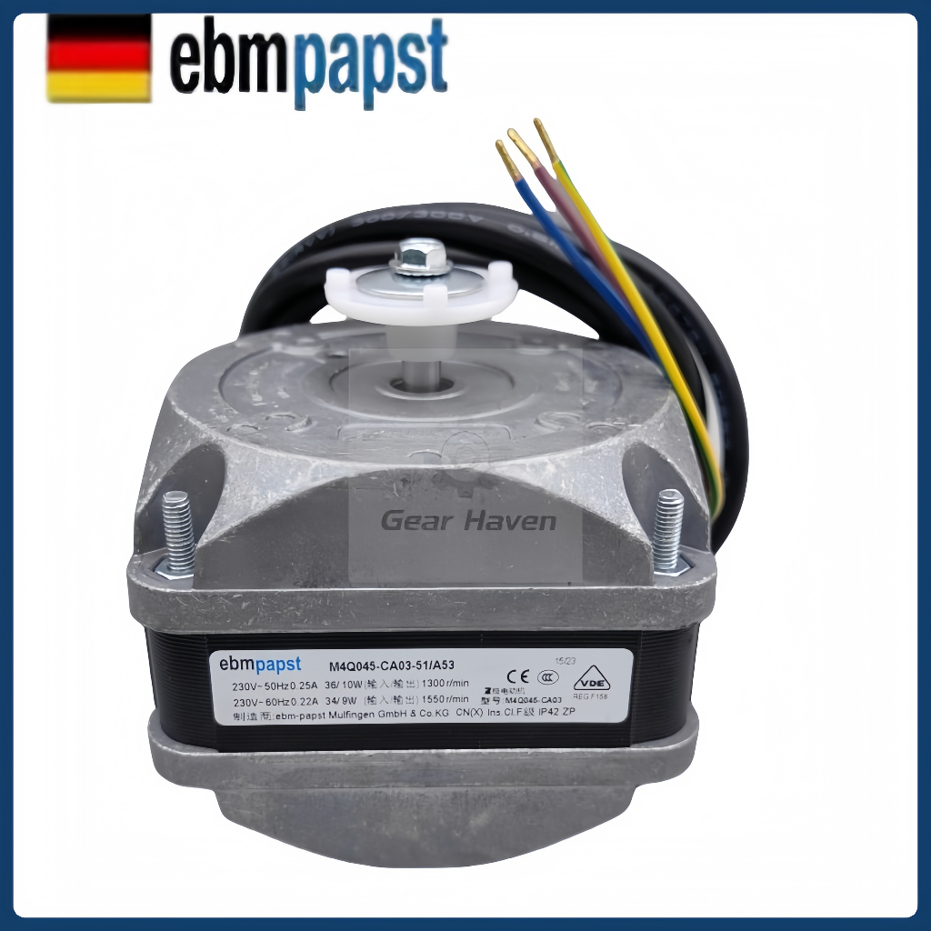 Ebmpapst มอเตอร์พัดลม EBM มอเตอร์ M4Q045 29W 36W 60W 70W 86W 90W เสาฝา ...