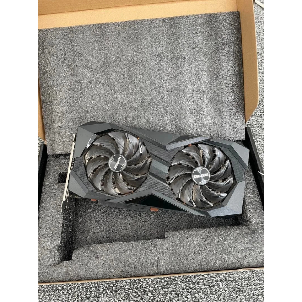 ASRock AMD Radeon RX6600 GDDR6 8G PCIe 4.0 8Pin 3DP + HDMI Challenger ...