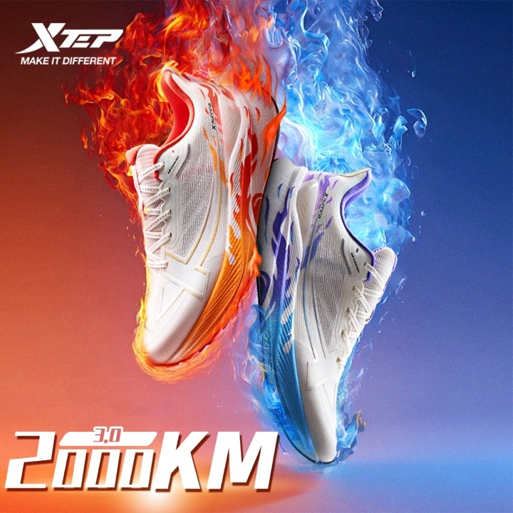 XTEP 2000KM 3.0 สีใหม่ผู้ชายรองเท้าวิ่ง Rebound สนับสนุน Professional Cushioning Shock Absorption รองเท้าผ้าใบ — รองเท้ากีฬา แบรนด์ Xtep ของแท้ 100% เช็คราคาจาก Shopee Lazada thumbnail 8