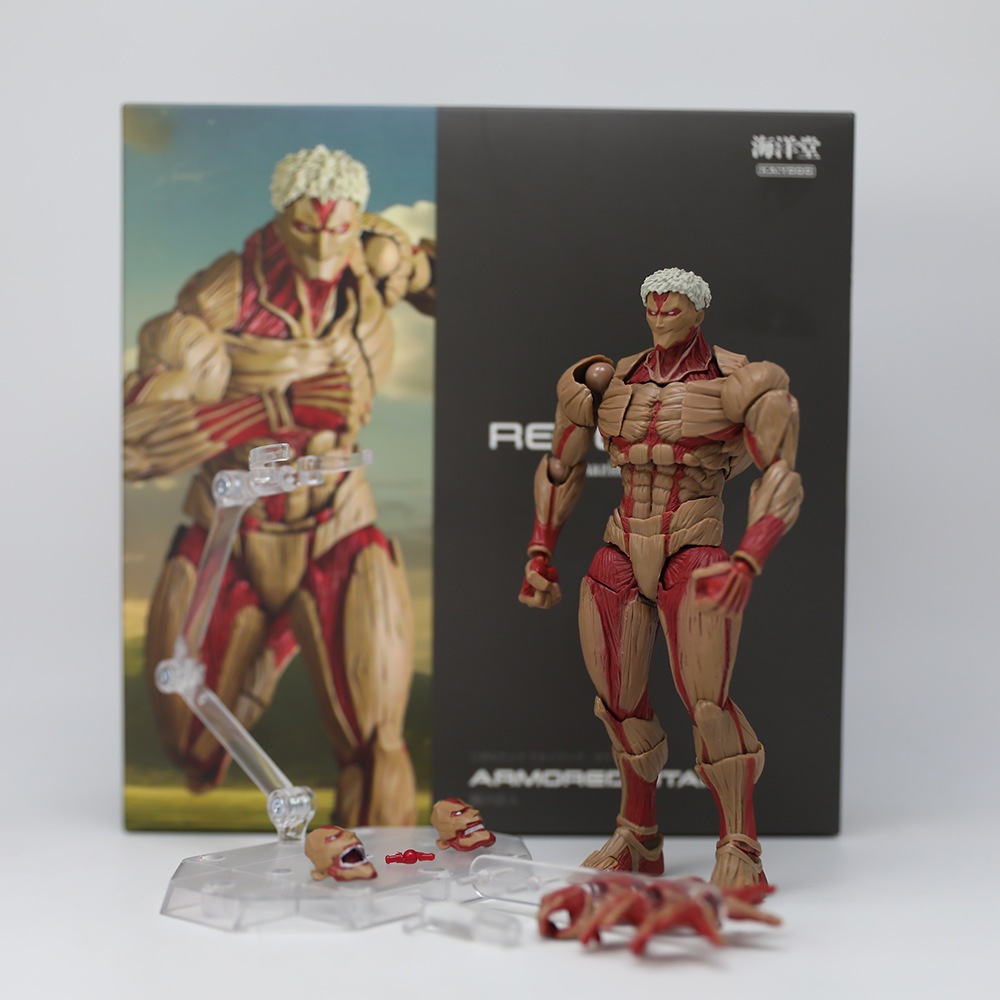 17 ซม.Kayodo Armored Titan ตัวเลข Revoltech AMAGUCHI Attack on Titan ...