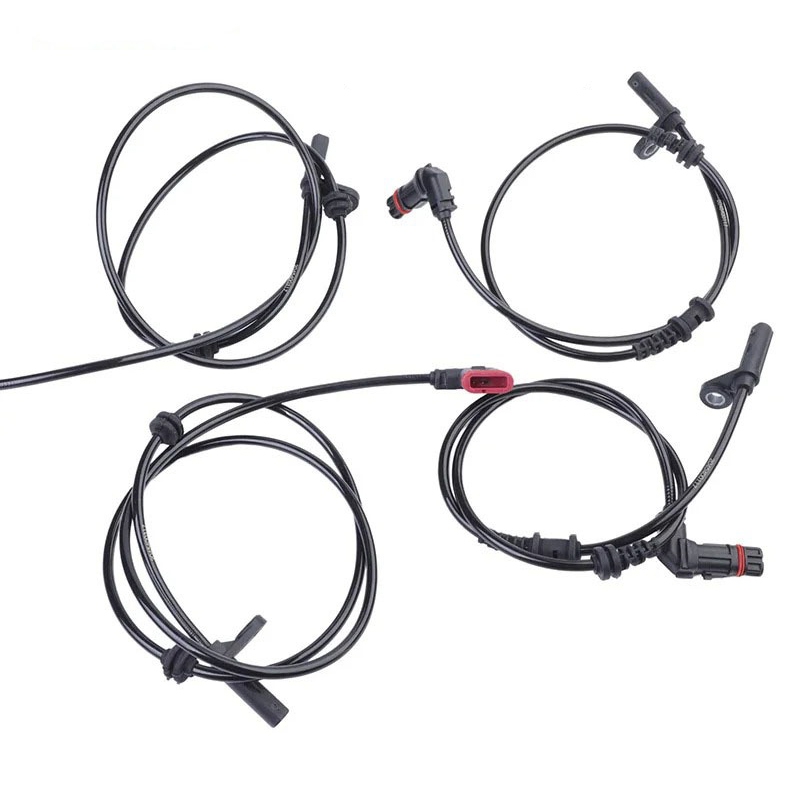 เซ็นเซอร์ความเร็วล้อ ABS ด้านหน้าด้านหลังซ้ายขวาสําหรับ Mercedes-Benz C ...