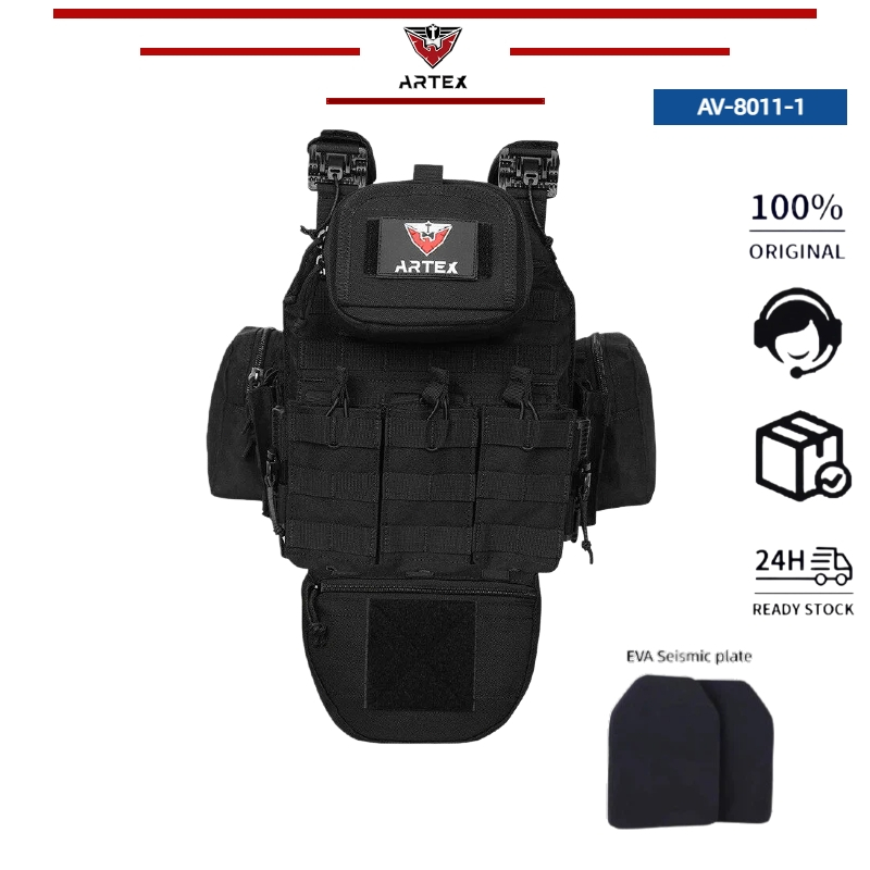 ARTEX AV-8011-1 ถอดเสื้อกั๊กยุทธวิธี 1000D ใหม่อเนกประสงค์ Molle ขยาย ...