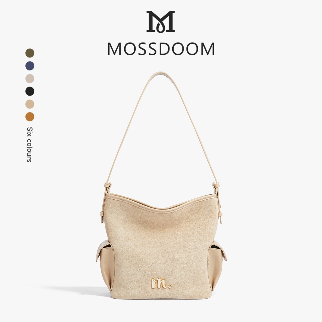 【Special off】MOSSDOOM Lunor Bag กระเป๋าสะพายไหล่สุดหรู ไฮเอนด์ จุของได้เยอะ มีหลายช่อง หลากสี