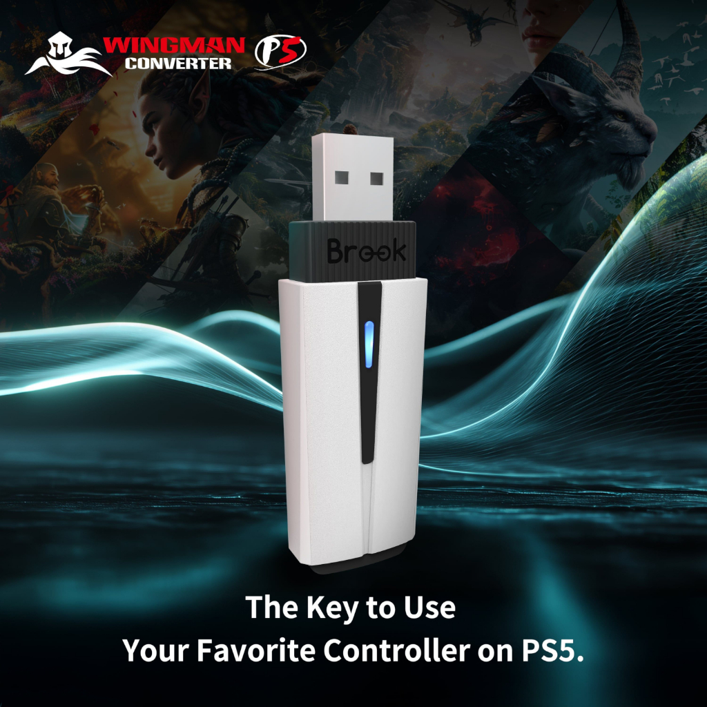Brook Wingman P5 Controller Adapter สำหรับ PS5/PS4/PC (X-Input ...