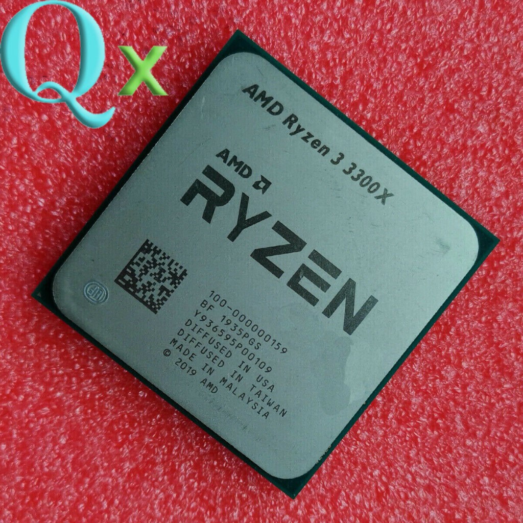 Upgrade Gaming CPU Ryzen 3 3300X AM4 CPU โปรเซสเซอร์ R3 3300X Quad Core ...