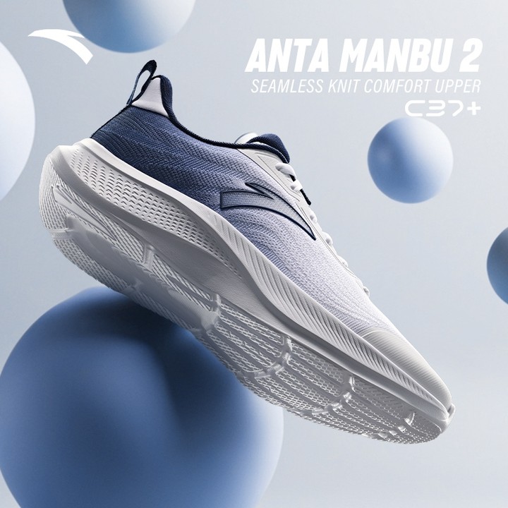 [5KM+] ANTA รองเท้าวิ่งผู้ชายกีฬากลางแจ้งจ๊อกกิ้งออกกําลังกายการฝึกอบรม 912535503 — รองเท้ากีฬา แบรนด์ Anta ของแท้ 100% เช็คราคาจาก Shopee Lazada - รูปที่ 1