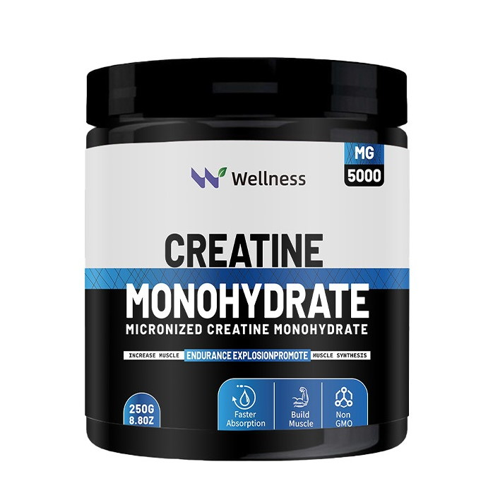 Wellness Creatine Powder 5000mg, Pre-Workout Enhance Endurance Build ...