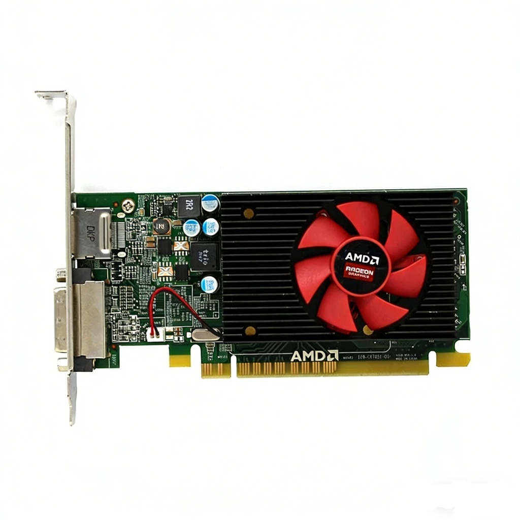 Original DELL Radeon R5 340X กราฟิกการ์ดสําหรับเล่นเกม 2GB DDR3 PCI ...