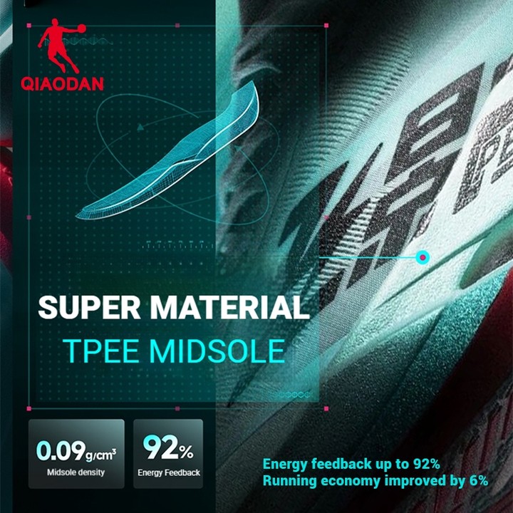 สีใหม่ Qiaodan Feiying PB6.0 รองเท้าวิ่งผู้หญิง Professional Marathon Racing แผ่นคาร์บอน QDB022261299 — รองเท้ากีฬา แบรนด์ Qiaodan ของแท้ 100% เช็คราคาจาก Shopee Lazada thumbnail 6