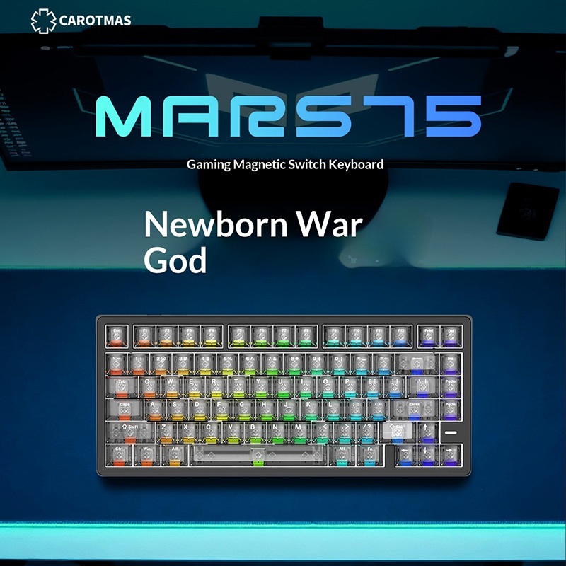 Carotmas Mars75 Magnetic Axis Mechanical Keyboard Pro Gaming และ ...