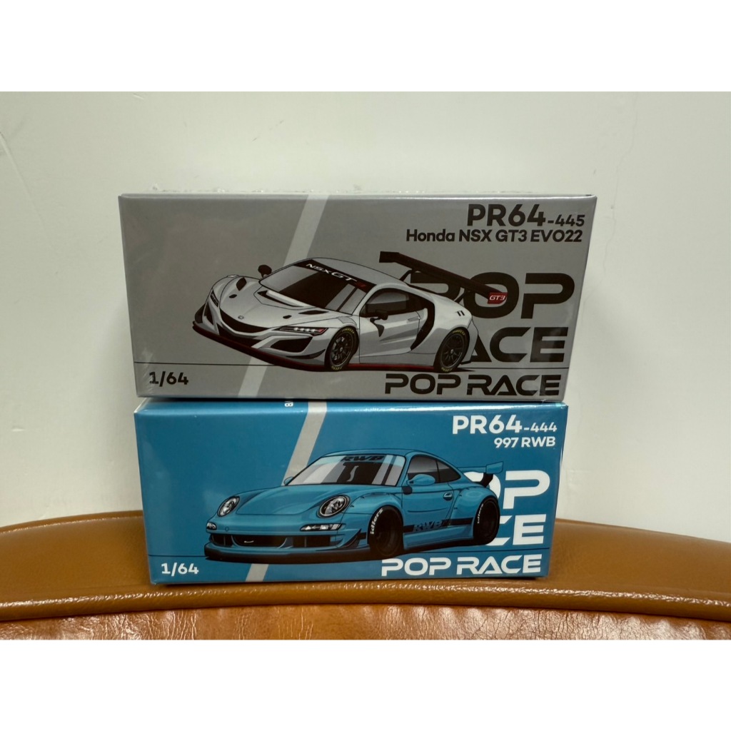Poprace 1:64 (PR640444/ ราคา640445) Honda NSX GT3 EVO22 / RWB 997 Blue ...