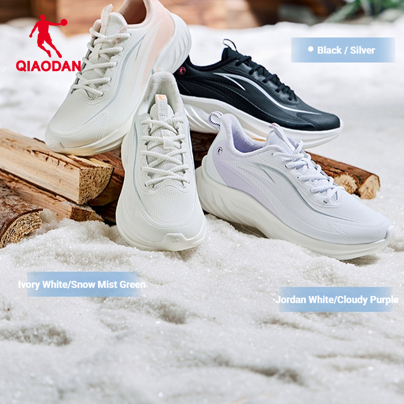 Qiaodan Rain Joy‌ รองเท้าวิ่งสําหรับผู้หญิงหนารองเท้าผ้าใบกีฬาหนังกลางแจ้ง QXG022254233บี — รองเท้ากีฬา แบรนด์ Qiaodan ของแท้ 100% เช็คราคาจาก Shopee Lazada thumbnail 4